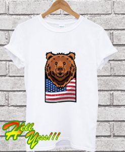 Grizzly Bear Soldier T Shirt