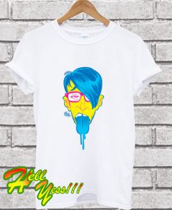 Blue Tongued Hipster T Shirt