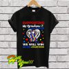 Supporting My Grandson Autism Awareness T Shirt