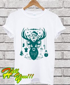 Reindeer antler T Shirt