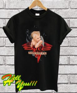 Van Halen Smoking Navy T Shirt