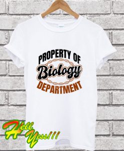 Biology Major T Shirt