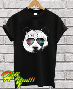 Old School Panda T Shirt