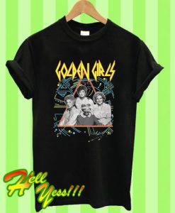 Def Leppard The Golden Girls Vintage T-Shirt