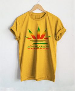 Addicted Weed T-Shirt qn