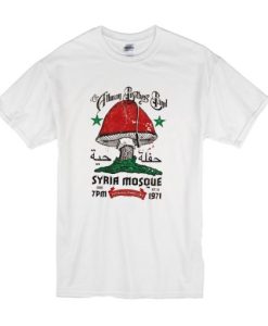 Allman Brothers Band Syria Mosque 1971 t shirt qn