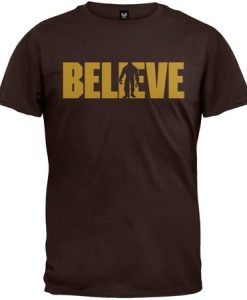 Bigfoot Believe t shirt qn