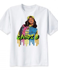 Cardi B rap T Shirt qn