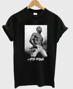 Chris Brown Graphic t shirt qn