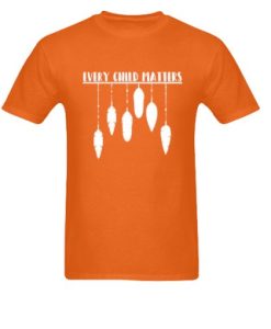 Orange Shirt Day, Child matters t shirt qn