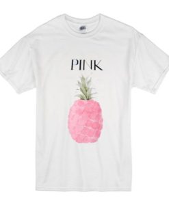 Pink Pineapple t shirt qn