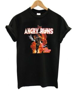 angry runs t shirt qn