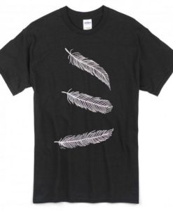 3 Feathers Drop Dead T shirt qn