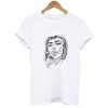 Figure Embroidered t shirt qn