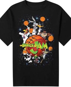 SPACE JAM Logo t shirt qn