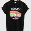 Snoopy Peanuts Rainbow t-shirt qn