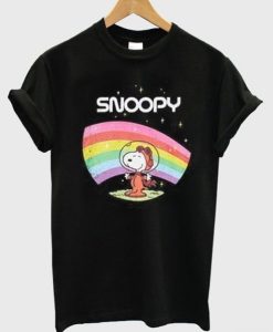 Snoopy Peanuts Rainbow t-shirt qn