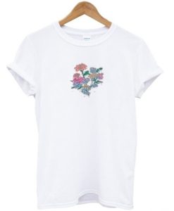 flowers t shirt qn