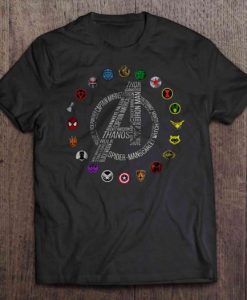 Avengers Superheroes t shirt qn