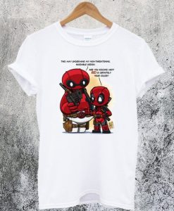 Baymax and Deadpool Parody T-Shirt qn