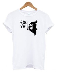 Booyah Ghost White T shirt qn