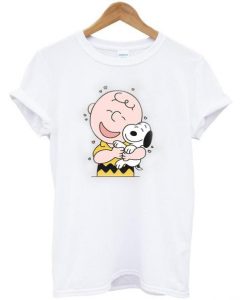 Charlie Brown & Snoopy T shirt qn