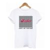 Checkered Sorry Not Your Babe T- shirt qn