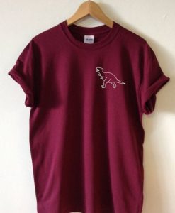 Dinosaur Pocket t shirt qn