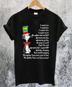 Dr. Seuss Parody On Aging The Golden Years T-Shirt qn