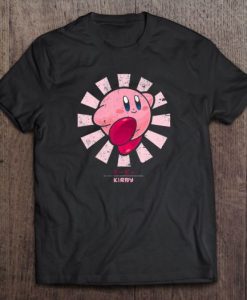 Kirby Japanese Super Smash Bros Ultimate t shirt qn