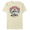 Leia Rebel Mom t shirt qn