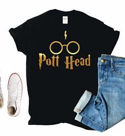 Pott head Harry Potter t shirt qn