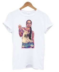 Sade Tattoo Lady’s Tunic Loose Fit t shirt qn