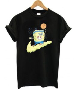 SpongeBob Boys Basketball t shirt qn