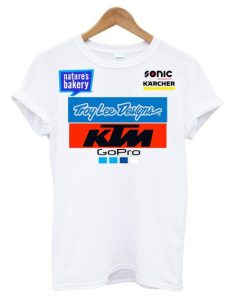 2018 Troy Lee Designs KTM Team T shirt qn