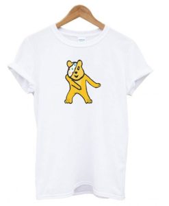 Floss Pudsey Bear T shirt qn