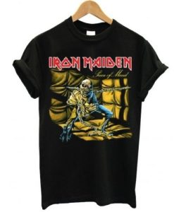 Iron Maiden Piece of Mind t shirt qn