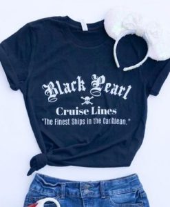 black pearl cruise lines t shirt qn