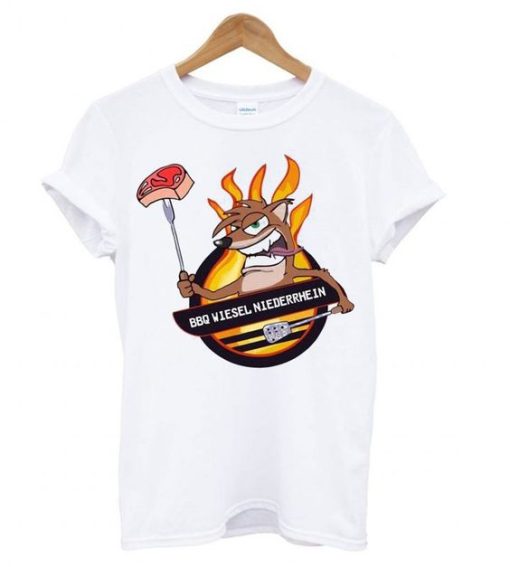 BBQ Wiesel Niederrhein T shirt qn