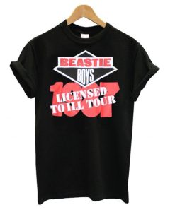 Beastie Boys Licensed to Ill Tour 1987 T shirt qn