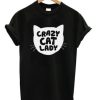 Crazy Cat Lady T-shirt qn