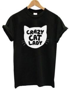 Crazy Cat Lady T-shirt qn