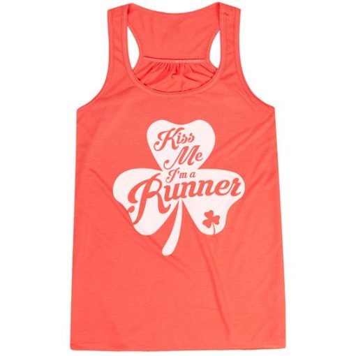 Kiss A Lucky Runner TANK TOP qn