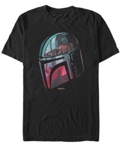 Mandalorian Helmet T Shirt qn