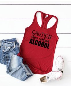 May Contain Alcohol Tank top qn