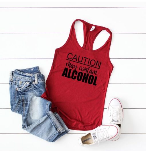 May Contain Alcohol Tank top qn