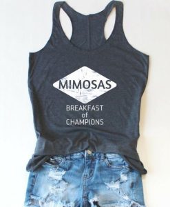 Mimosa Shirt Day Drinker Brunch Tank TOP qn