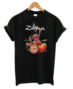 The Muppet Zildjian drums T shirt qn