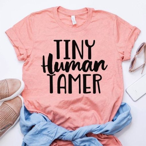 Tiny Human Tamer T-shirt qn