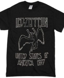 Led Zeppelin 1977 T-shirt qn